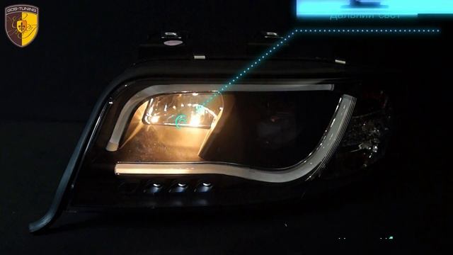 Тюнинг фары Ауди А6 С5 / Headlights Audi A6 C5 00-03