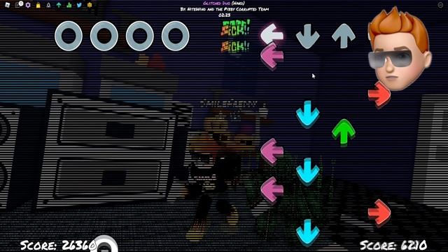 БАТЛ НУБ против ПРО против ЧИТЕРА против БОГА! Fnf Roblox смотреть онлайн