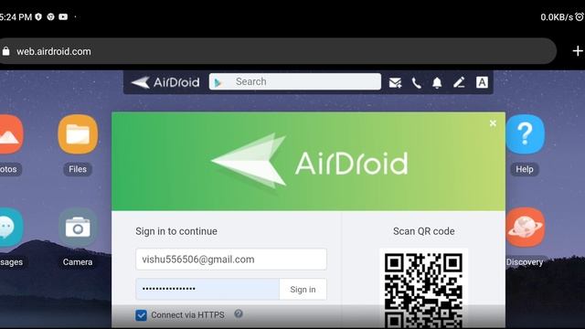 AirDroid Web Not Connecting Problem @vishalkevlogs1 @vishalgoogletricks6808 смотреть онлайн