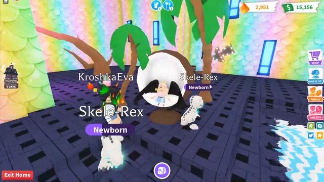 У МЕНЯ БУДЕТ НЕОНОВЫЙ СКЕЛЕРЕКС! Roblox Adopt Me смотреть онлайн