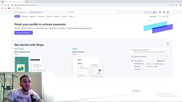 HOW TO GET STRIPE API KEYS | STRIPE APP API KEYS (EASIEST WAY) смотреть онлайн
