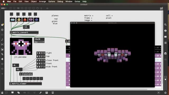 Introduction to the Matrix in Max/MSP/Jitter смотреть онлайн