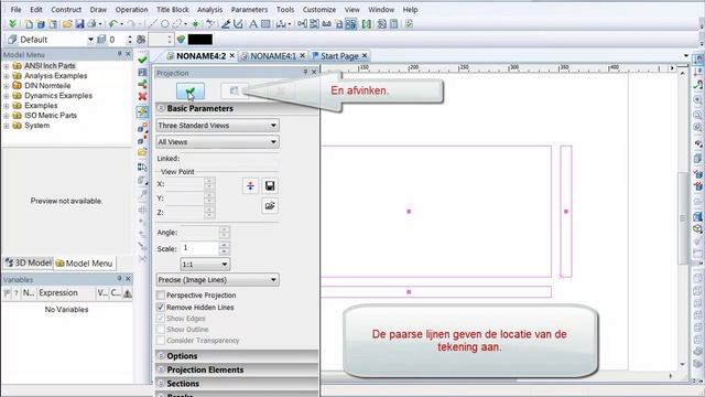 CAD 3D - T-flex cursus 2: Plaatje met gat en werktekening maken in tflex смотреть онлайн