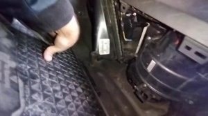 меняем салонный фильтр туарег 1