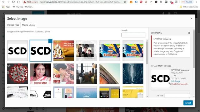 #Wordpress Blog Me Logo Kaise Lagaye, How To Add Site Icon (favion) #Logo or Icon In Woprdpress Web смотреть онлайн