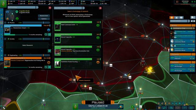 Stellaris Star Trek New Civilization Mod Borg E4 смотреть онлайн