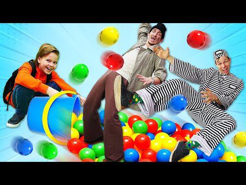 Home Alone Challenge! Prisoners Steal Food - Funny Situations With Prisoners & Fun Videos.