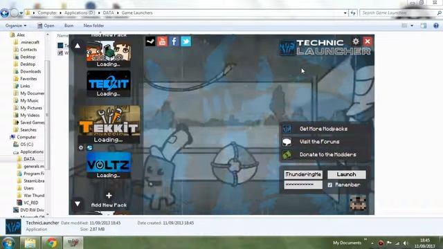 How to download the Technic Launcher смотреть онлайн
