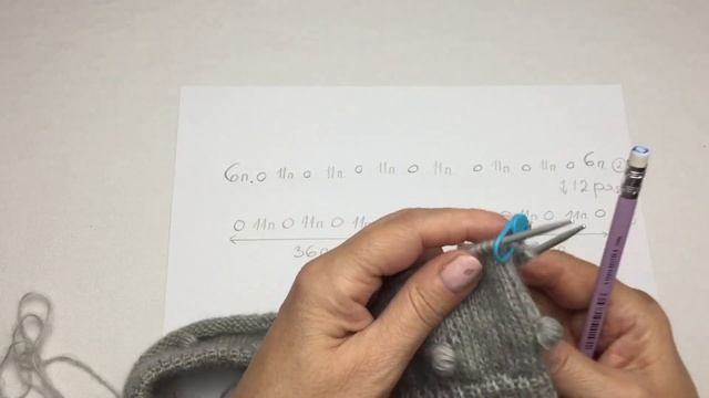 Как связать детские штанишки на лямках с шишечками. #вязание смотреть онлайн