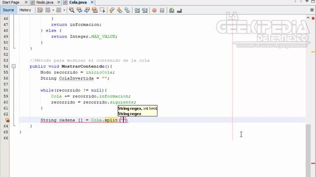 Curso Java Intermedio #35 | Listas tipo cola en Java (Estructura de datos) смотреть онлайн