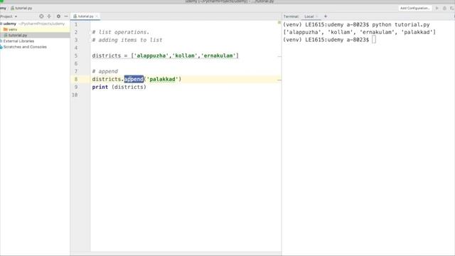 Python List | Malayalam | Create ,Add,Delete List Items смотреть онлайн