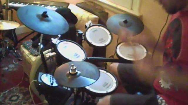 The Mars Volta - "Take The Veil Cerpin Taxt" (Drum Cover) смотреть онлайн