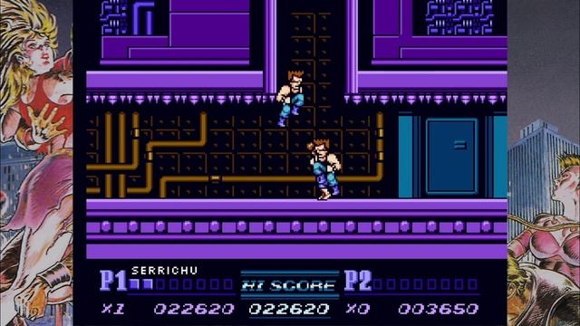 Double Dragon 2 - (NES) - Gameplay & fails... mostly fails :P смотреть онлайн