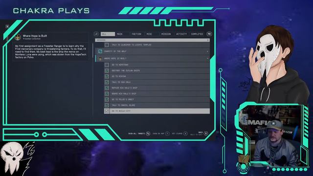 Chakra Plays "Starfield" (Series S) part 6 смотреть онлайн