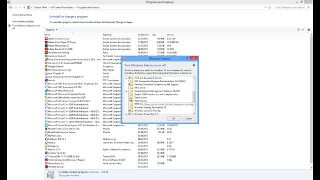 Windows 8 - How to enable Telnet Client/Server смотреть онлайн