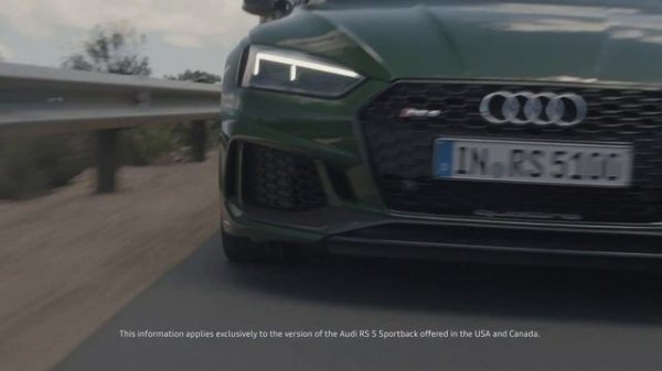 Trailer of the 2019 Audi RS 5 Sportback | Maximum performance and emotional design
