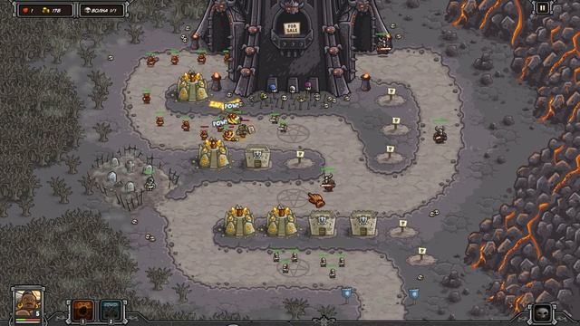 Kingdom Rush ImpossiBBBle Mod — The Dark Tower (Iron Challenge) смотреть онлайн