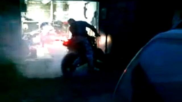 HONDA CBR 600 RR burnout смотреть онлайн
