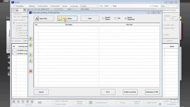 Example of printing in PDF to separate files смотреть онлайн