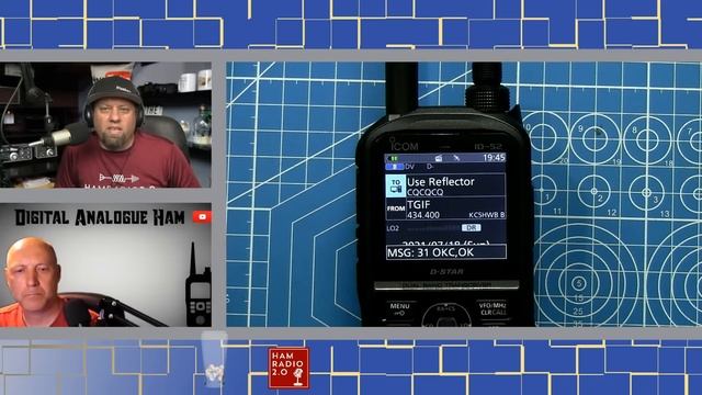 Icom ID-52 First Look! - New Icom Handheld Ham Radio | DSTAR смотреть онлайн
