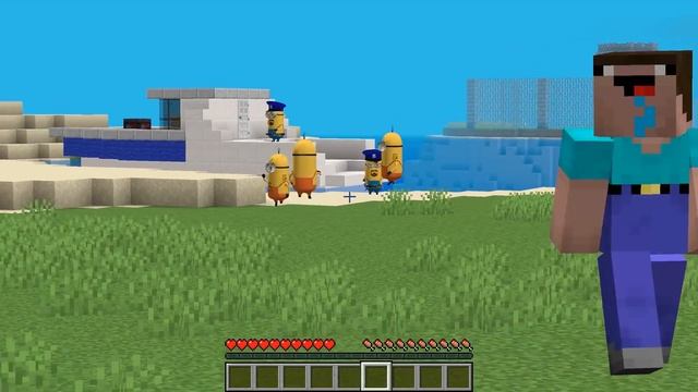 What if you SPAWN BIGGEST GRANNY AND CHUCKY OF 1000 BLOCKS in Minecraft ? BIGGEST MINION ! смотреть онлайн