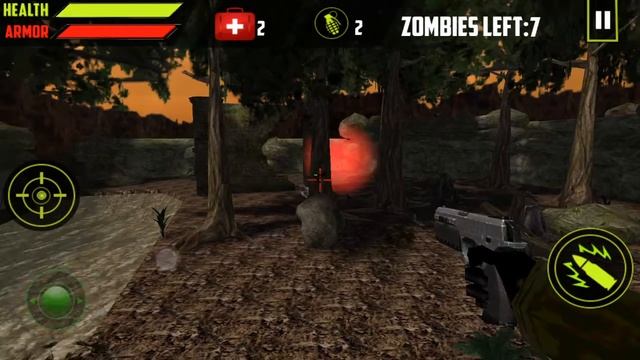 Forest Zombie Hunting 3D android game смотреть онлайн