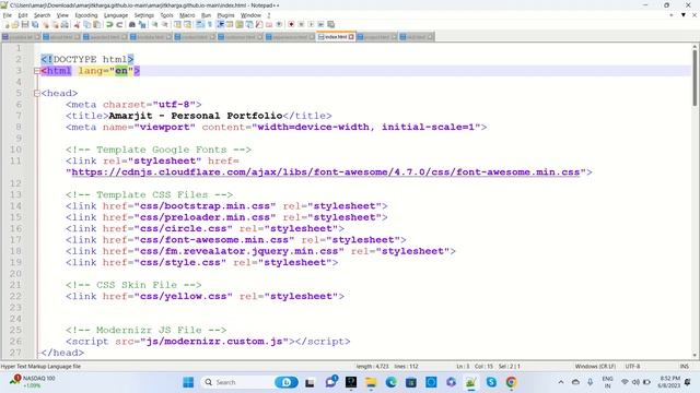 How to Create Personal Portfolio website using Spring Boot HTML, CSS and JavaScript 2023 смотреть онлайн
