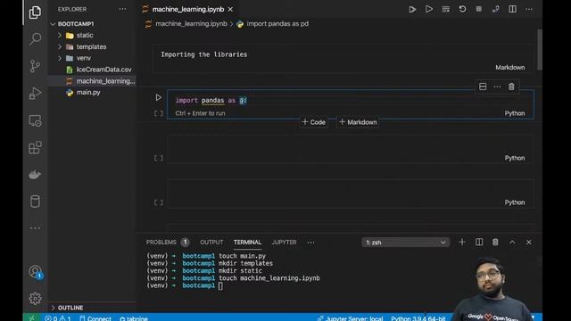 Machine Learning Model Deployment using Flask [Free 7 Days LIVE Bootcamp] - Day 5 смотреть онлайн