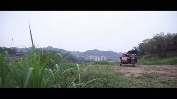 Рекламный ролик китайского мотоцикла с коляской YINGANG SUV500