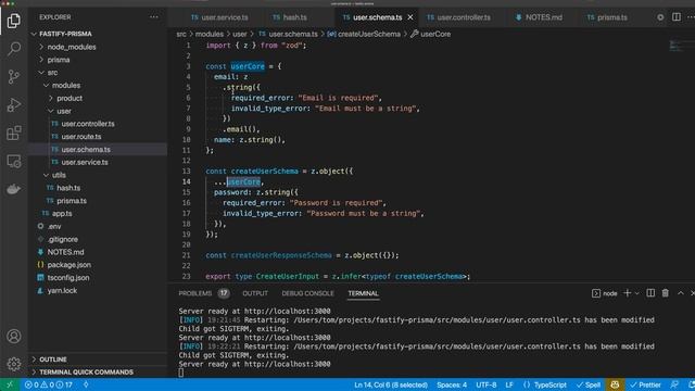 Build a RESTful API with Fastify, Prisma & TypeScript смотреть онлайн