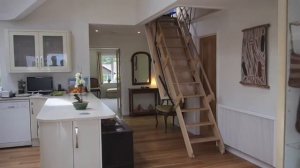 Удобная чердачная лестница с электроприводом