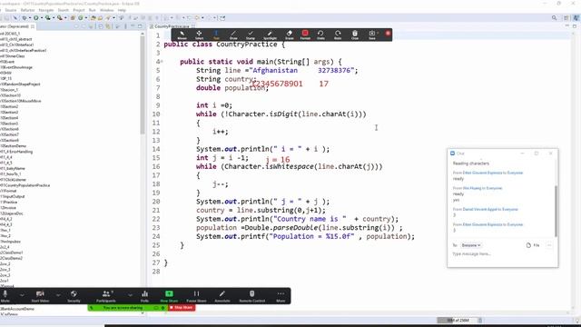 Java use IsDigit, IsWhiteSpace, IsLetter to separate mixed inputs to character and numbers смотреть онлайн