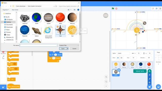 Scratch 3.0 Tutorial: How To Create Solar System Simulations In Scratch