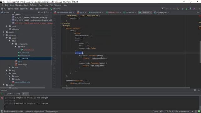 Laravel 5.3 and vuejs 2.0 router смотреть онлайн