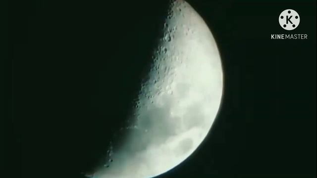 Moon through my telescope l Telescope view of planet l Moon view by telescope l moon view from eart смотреть онлайн