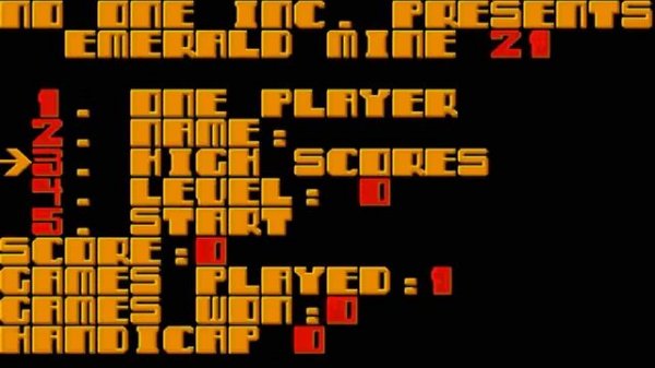 AMIGA OCS EMERALD MINE 21 EmeraldMine21