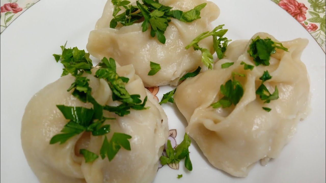 Домашние манты. Тесто на манты в хлебопечке. смотреть онлайн