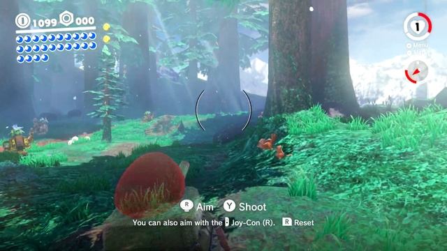 Super Mario Odyssey - Wooded Kingdom Moon #22 - Inside a Rock in the Forest смотреть онлайн
