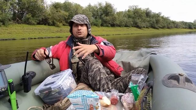 Подъем воды на реке Сосьва. Рыбалка на спиннинг. смотреть онлайн