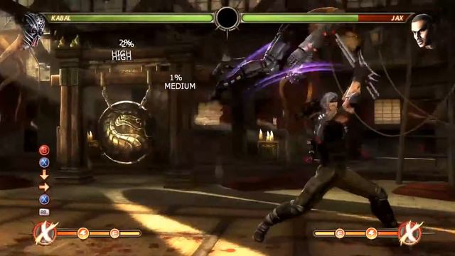 Mortal Kombat 9 Kabal Combo Compilation смотреть онлайн