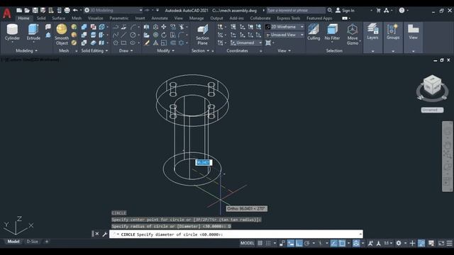 AutoCAD Mechanical Modeling | AutoCAD 3D смотреть онлайн