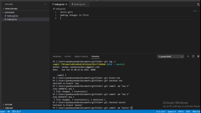 Git Merge Branch смотреть онлайн