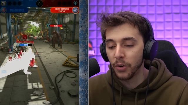 WHAT IS GOING ON WITH THIS GAME!!! - Jurassic World Alive смотреть онлайн