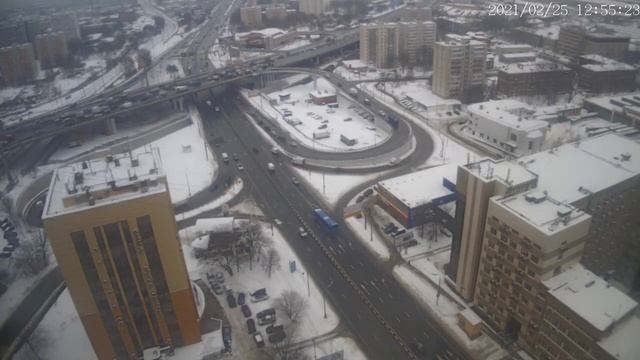 Москва - Нижегородская улица - веб камера 05.03.2021, 18:55 смотреть онлайн