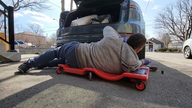 Installing Porsche Cayenne Turbo exhaust tips on the 3.0T e3 base model - easy DIY - смотреть онлайн