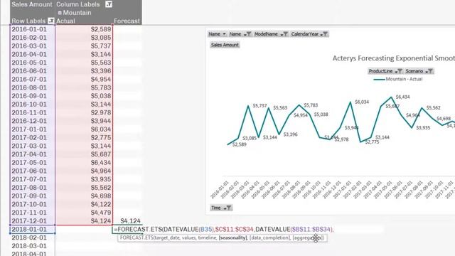 Advanced Forecasting with a Power BI Model in Excel смотреть онлайн
