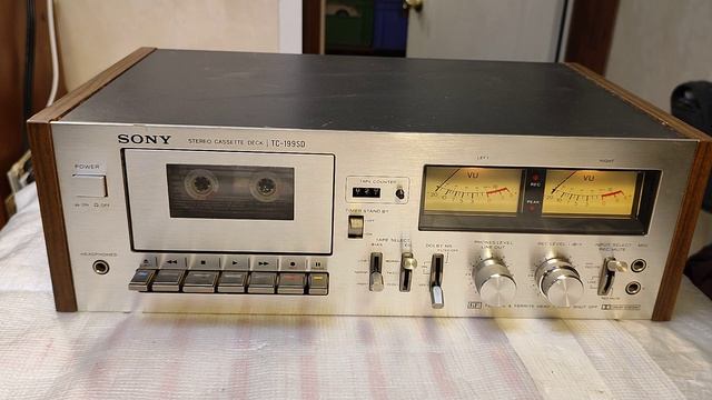 SONY stereo cassette deck TC-199SD смотреть онлайн