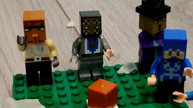 Among us в стиле Майнкрафта 3 серия Лего смотреть онлайн
