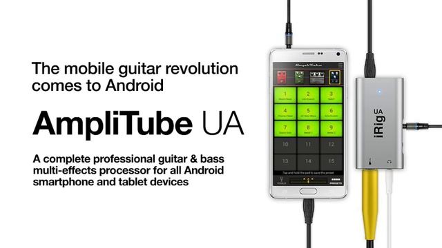 iRig UA Android guitar effects processor & interface trailer смотреть онлайн