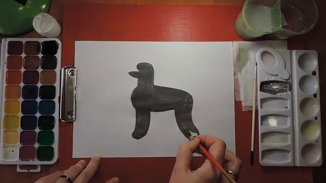 Рисуем пуделя смотреть онлайн